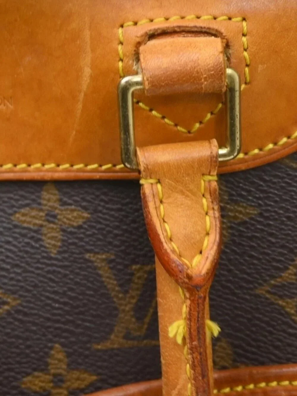 Louis Vuitton Deauville Bowling Vanity Handbag